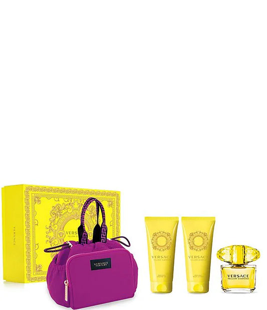 Yellow Diamond by Versace 4pc Gift Set