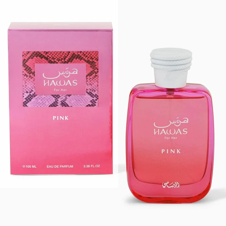 Hawas Pink by Rasasi for Women - 3.38 oz EDP