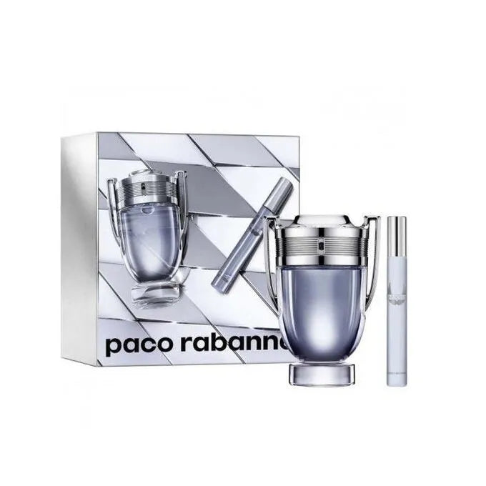 Paco Rabbane Invictus 2 Piece Set Eau de Toilette for Men