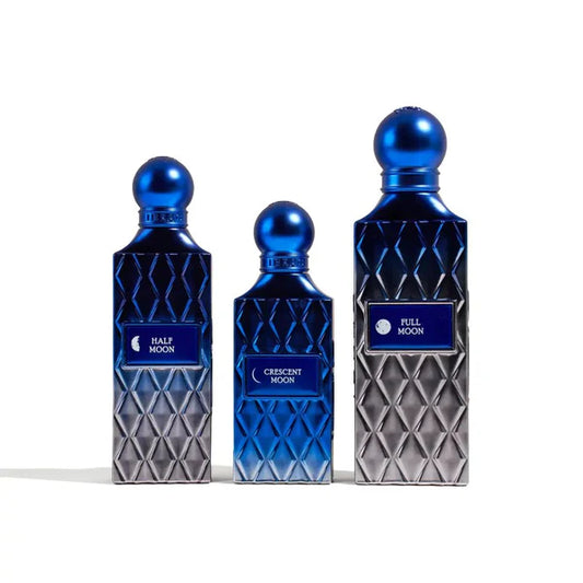 Ibraheem Al Qurashi Moon Collection Fragrance Set – Crescent, Half Moon & Full Moon