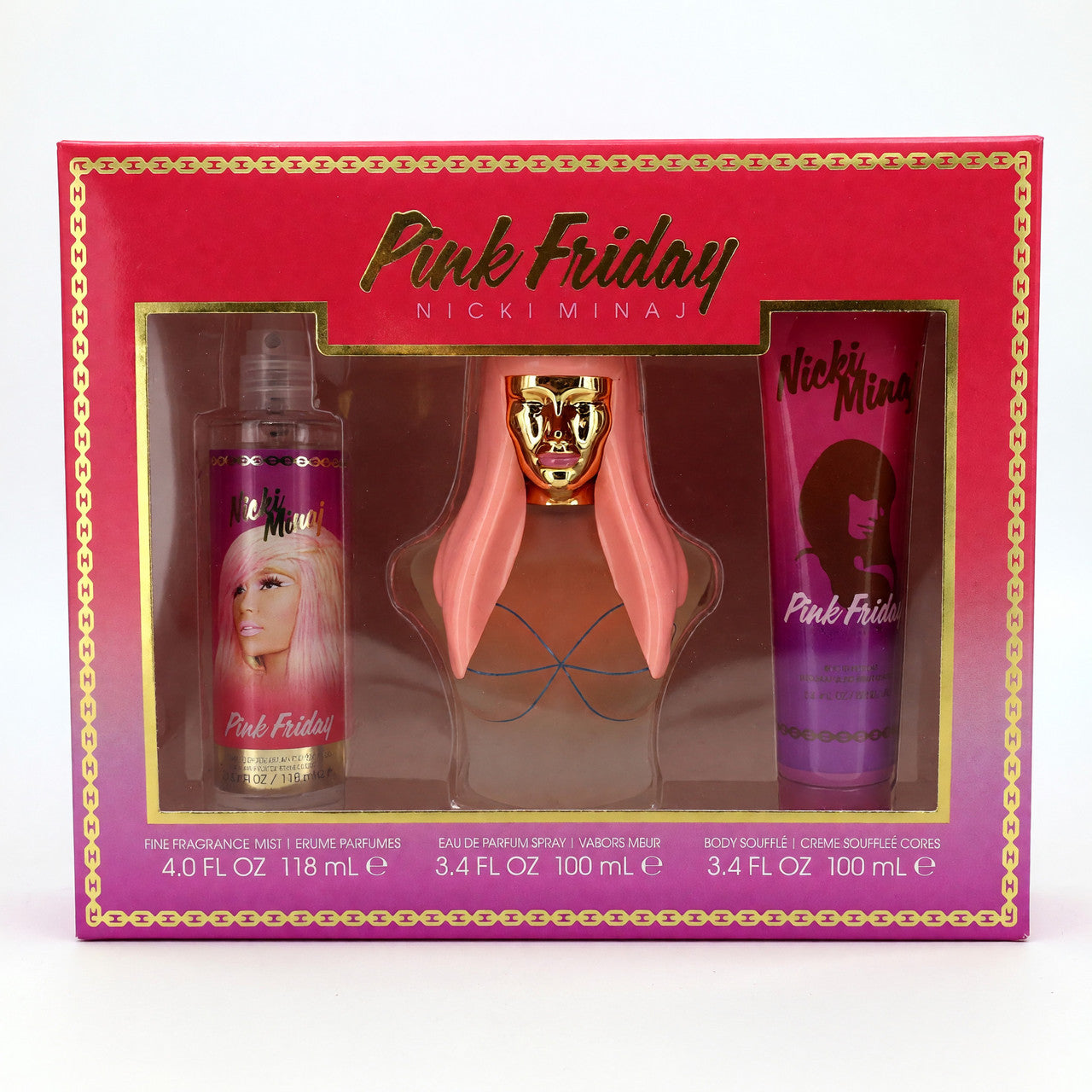 Pink Friday by Nicki Minaj 3 Piece Gift Set for Women