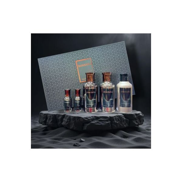 Bharara King Gift 3.4oz Edp+After Shave+ Lotion+2 Minis 10ml