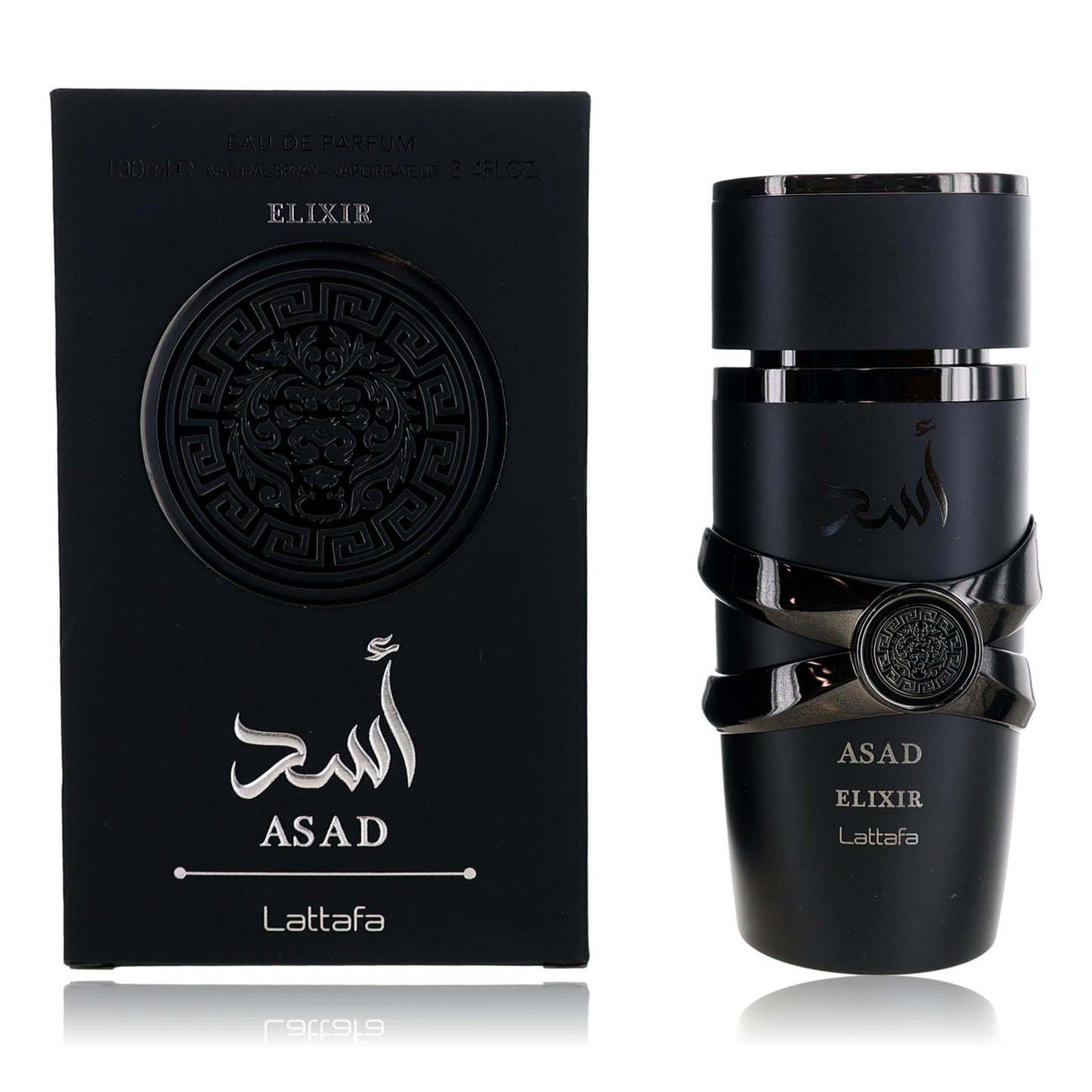 Asad Elixir by Lattafa, 3.4 oz