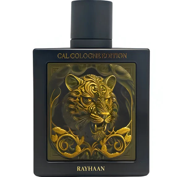 RAYHAAN Tiger Cal Cologne Edition Extrait De Parfum Spray for Unisex, 3.4 oz / 100ml