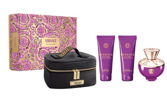 Versace Pour Femme Dylan Purple by Versace 4pc Gift Set