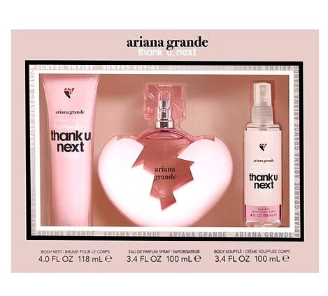 Thank U, Next by Ariana Grande 3pc Gift Set