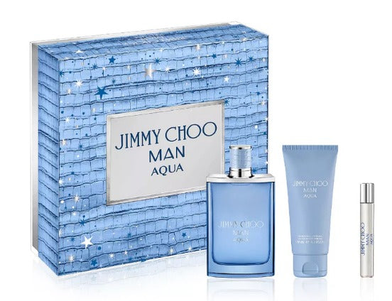 Jimmy Choo Man Aqua by Jimmy Choo 3pc Gift Set