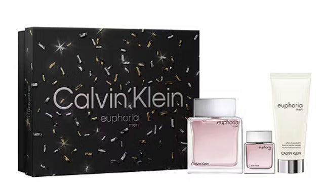 Euphoria Men by Calvin Klein 3pc Gift Set