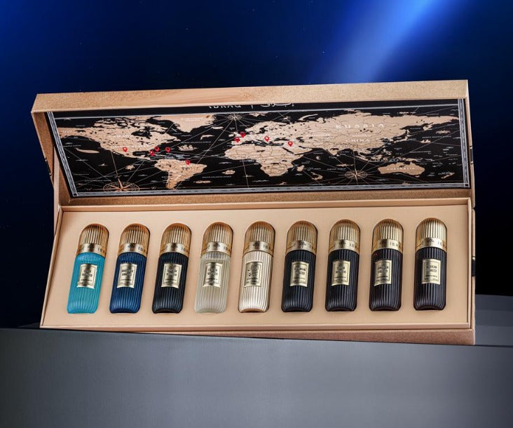 TOBACCO 25 ML GIFT BOX 9 IN 1 - Ibrahim Alqurashi