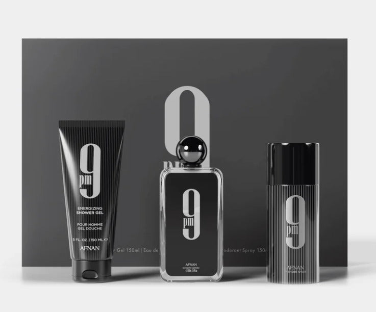 9pm by Afnan 3pc Gift Set