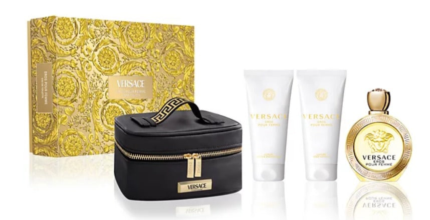Eros Pour Femme by Versace 4pc Gift Set