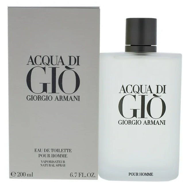 Acqua Di Gio by Giorgio Armani for Men - 6.7 oz EDT Spray