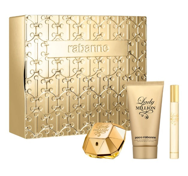 Lady Million by Rabanne 3pc Gift Set