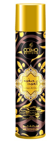 COSMO DESIGN AIR FRESHENER SAFWAT AL OUD 300 ML/10.1 OZ SPRAY
