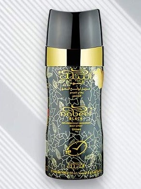 NABEEL BLACK Unisex Deodrant Body Spray