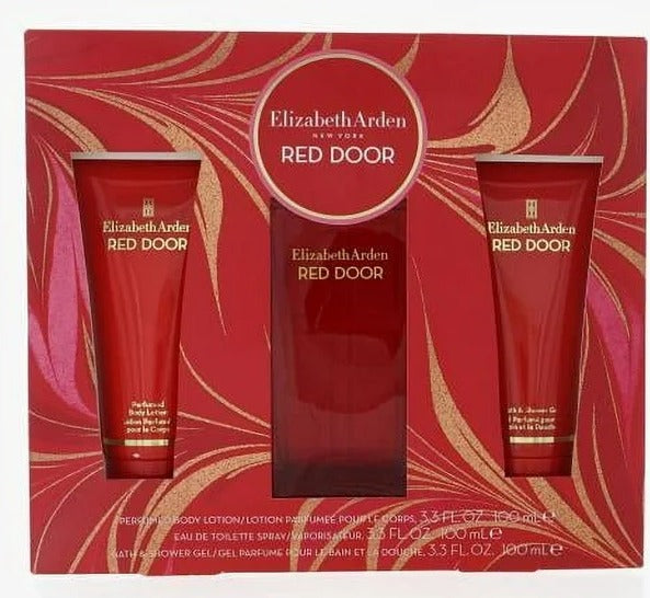Red Door by Elizabeth Arden 3pc Gift Set
