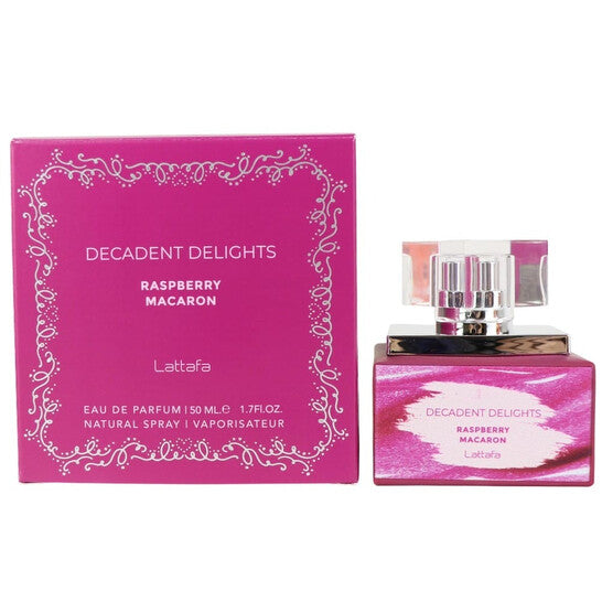 Decadent Delights Rose Petal Macaron by Lattafa EDP 50ml