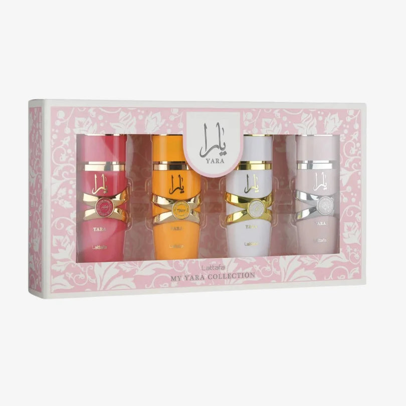 My Yara Collection 25ml by Lattafa 4pc Gift Set