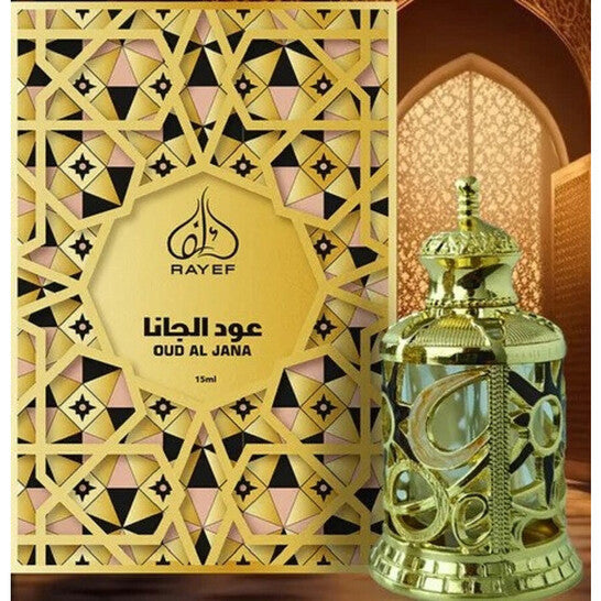 Rayef Oud Al Jana 0.5 oz Concentrated Perfume Oil