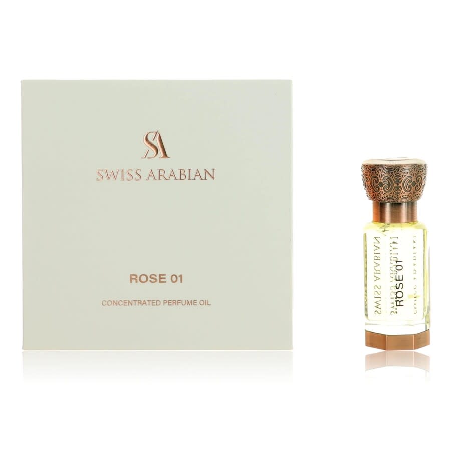 Rose 01 by Swiss Arabian, 0.4 oz Perfume Oil