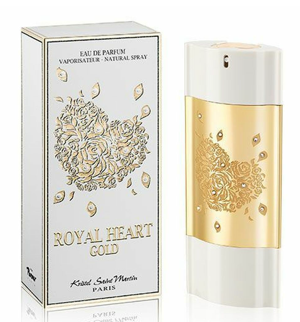 Royal Heart Gold by Kristel Saint Martin