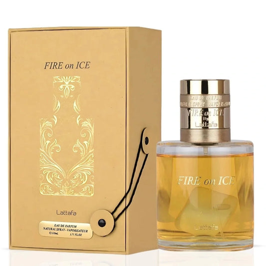 Lattafa Fire On Ice Eau de Parfum Unisex, 100ml
