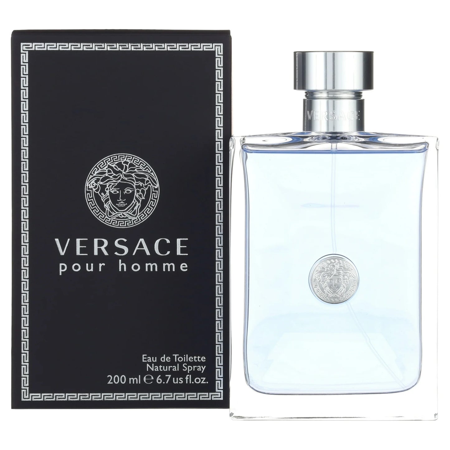Versace Pour Homme Eau De Toilette, Cologne for Men, 6.7 Oz
