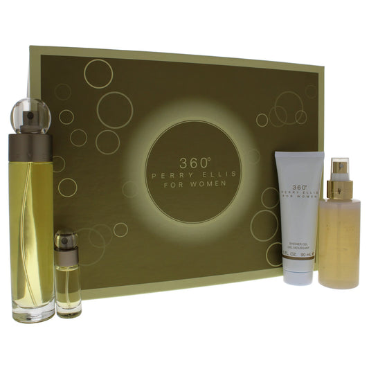 360° by Perry Ellis 4pc Gift Set