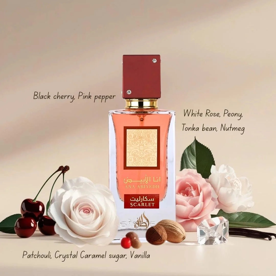 Ana Abiyedh Scarlet Lattafa Perfumes