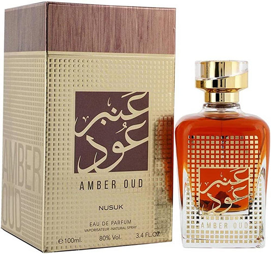 Nusuk Amber oud by Nusuk Eau De Parfum Spray