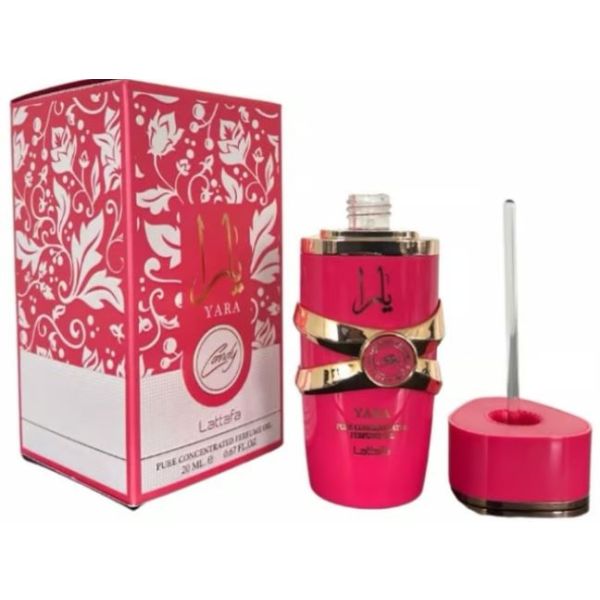 Lattafa Ladies Yara Candy Perfume Oil 0.67 oz Fragrances