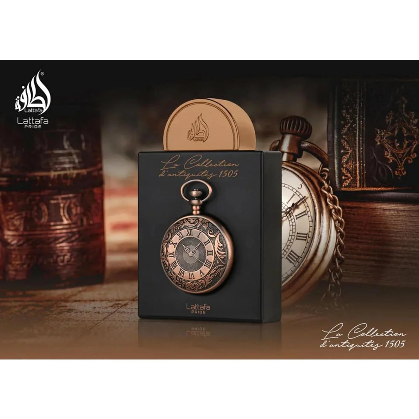 Lattafa Pride Perfume La Collection D'antiquities 1505 Watch EDP 100ML 3.4 oz