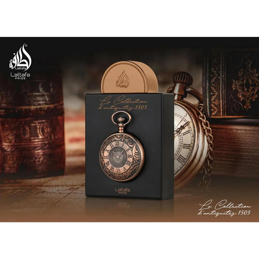 Lattafa Pride Perfume La Collection D'antiquities 1505 Watch EDP 100ML 3.4 oz