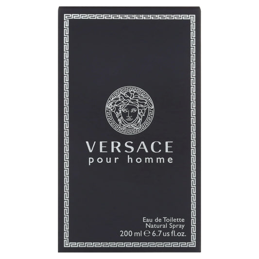 Versace Pour Homme Eau De Toilette, Cologne for Men, 6.7 Oz