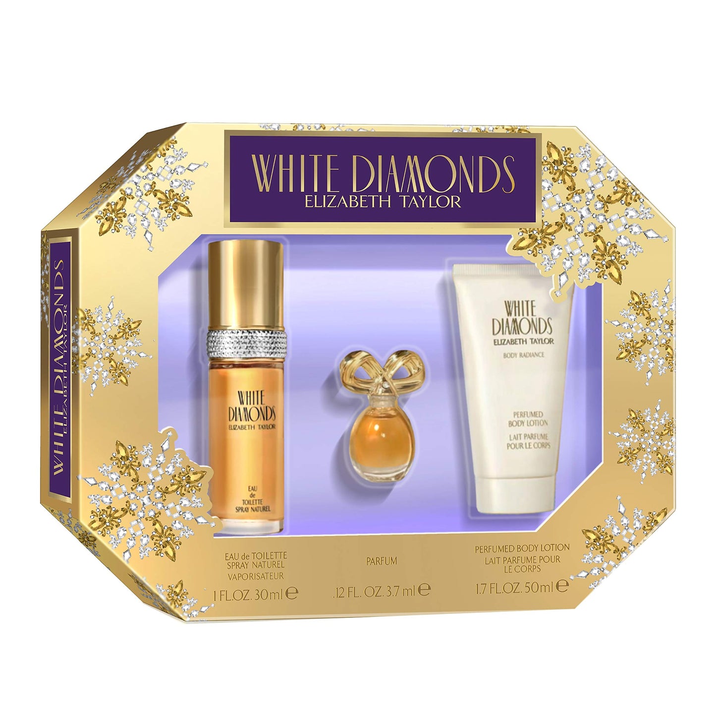 Elizabeth Taylor White Diamonds 3-Piece Gift Set