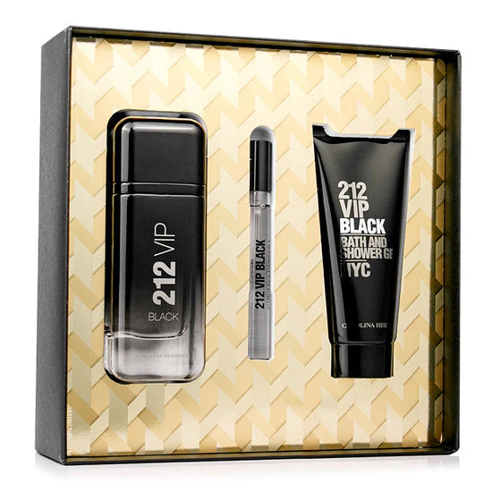 212 VIP Black EDP For Men Gift Set