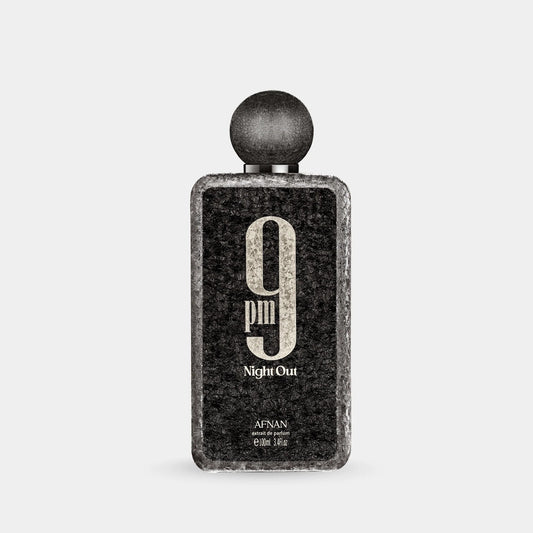 Afnan Unisex 9 PM Night Out Extrait de Parfum Spray 3.4 oz