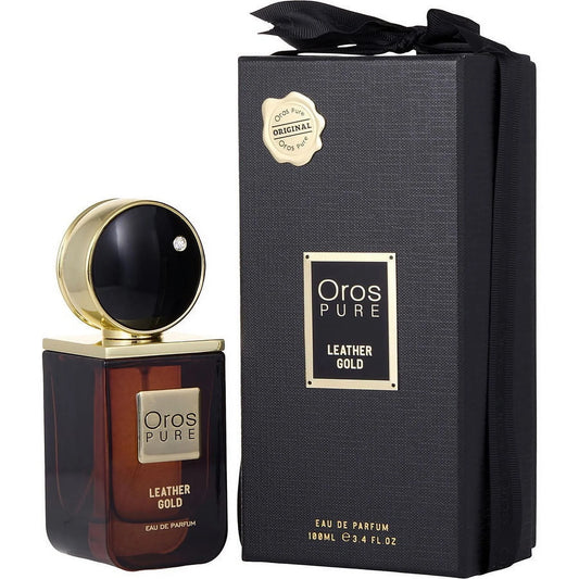 Armaf Pure Leather Gold EDP Spray 3.4 oz