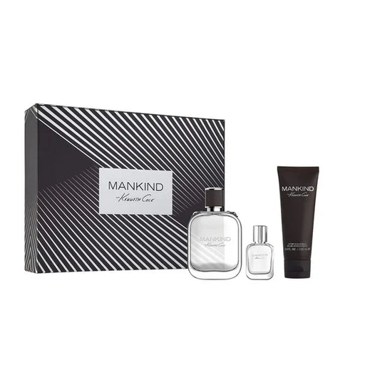 Kenneth Cole Mankind Gift Set Set for Men 3 Piece 3.4oz EDT
