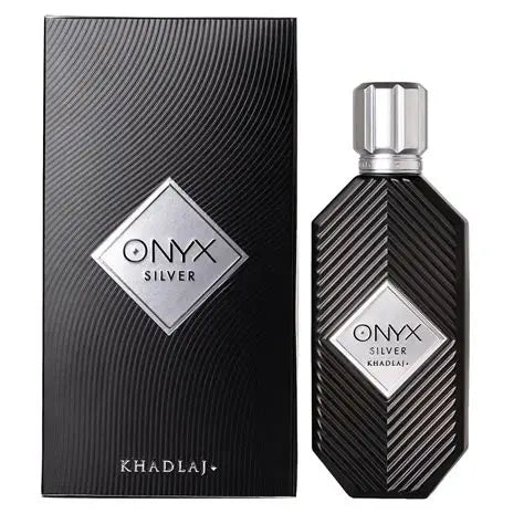 KHADLAJ ONYX SILVER 100 ML EAU DE PARFUM FOR MEN AND WOMEN