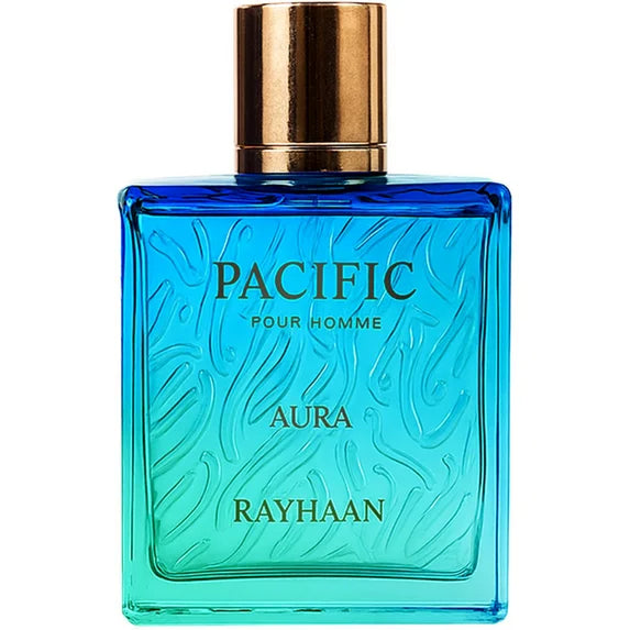 RAYHAAN Pacific Aura Eau De Parfum Spray for Men, 3.4 oz