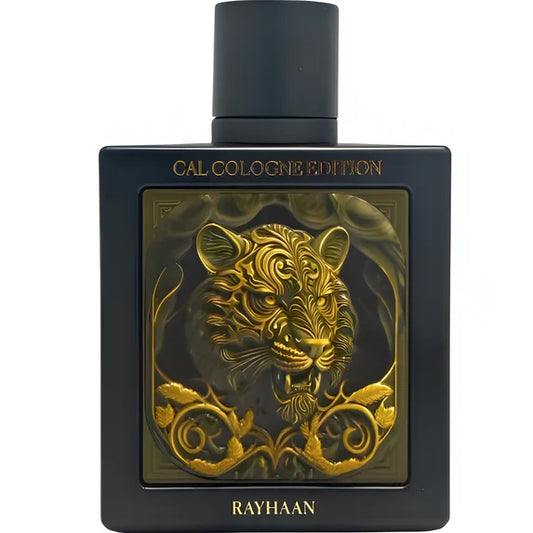 RAYHAAN Tiger Cal Cologne Edition Extrait De Parfum Spray for Unisex, 3.4 oz / 100ml