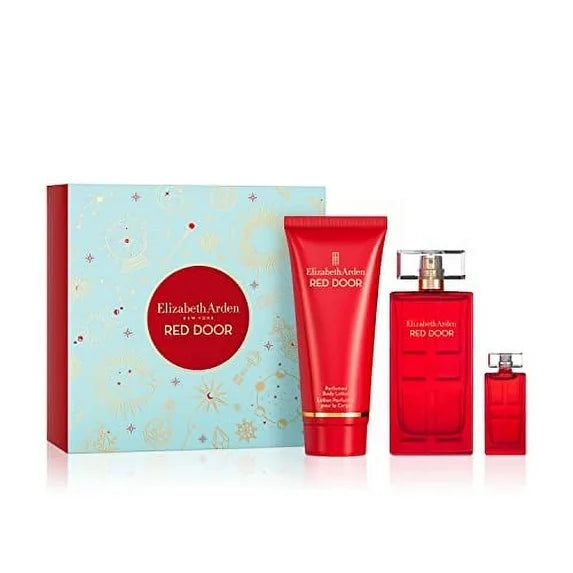 RED DOOR by ELIZABETH ARDEN 3 Pcs GIFT SET