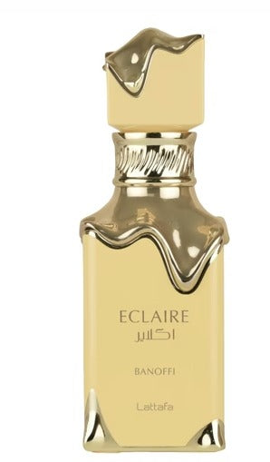 Lattafa Unisex Eclaire Banoffi EDP Spray 3.4 oz