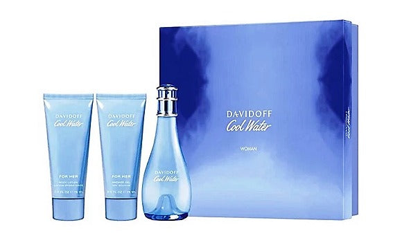 Cool Water by Davidoff 3pc Gift Set