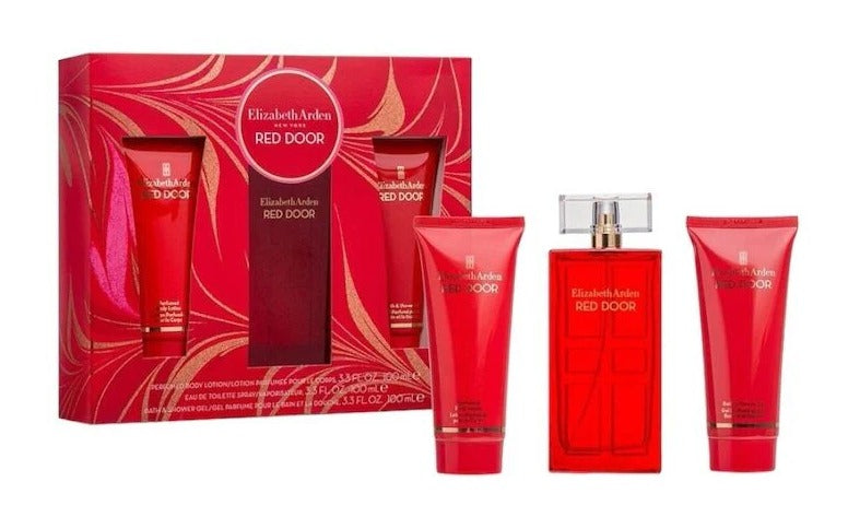 Red Door by Elizabeth Arden 3pc Gift Set