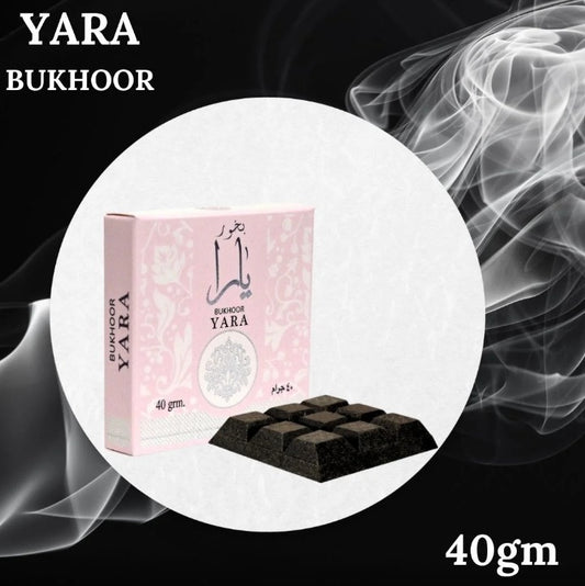 YARA Bukhoor - 40 GMS By Ard Al Zaafaran | Enchanting, Elegant, Luxurious, Captivating Arabian Fragrance