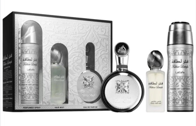 Fakhar by Lattafa Collection 3pc Gift Set