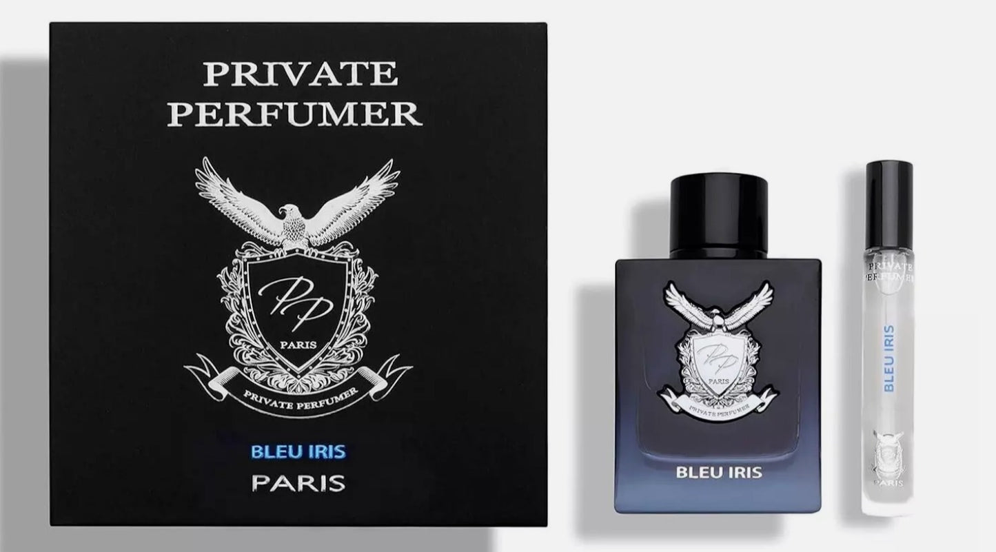 Private Perfumer Bleu Iris by Private Perfumer 2pc Gift Set