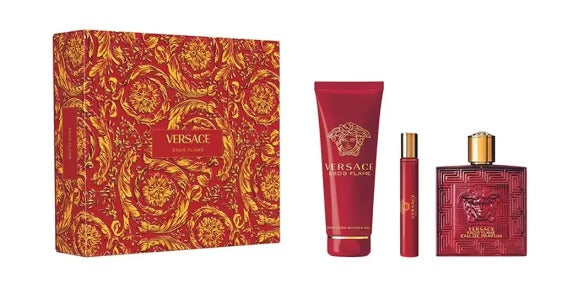 Eros Flame by Versace 3pc Gift Set